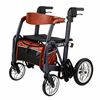 Rolstoel en Rollator 2 in 1 Rolstoel en Rollator 2 in 1