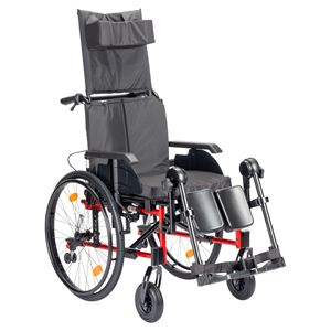 Rolstoel met kantelfunctie