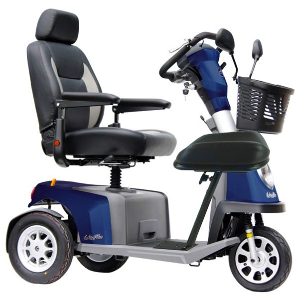 Scootmobiel 3-wiel met been ondersteuning Scootmobiel 3-wiel met been ondersteuning